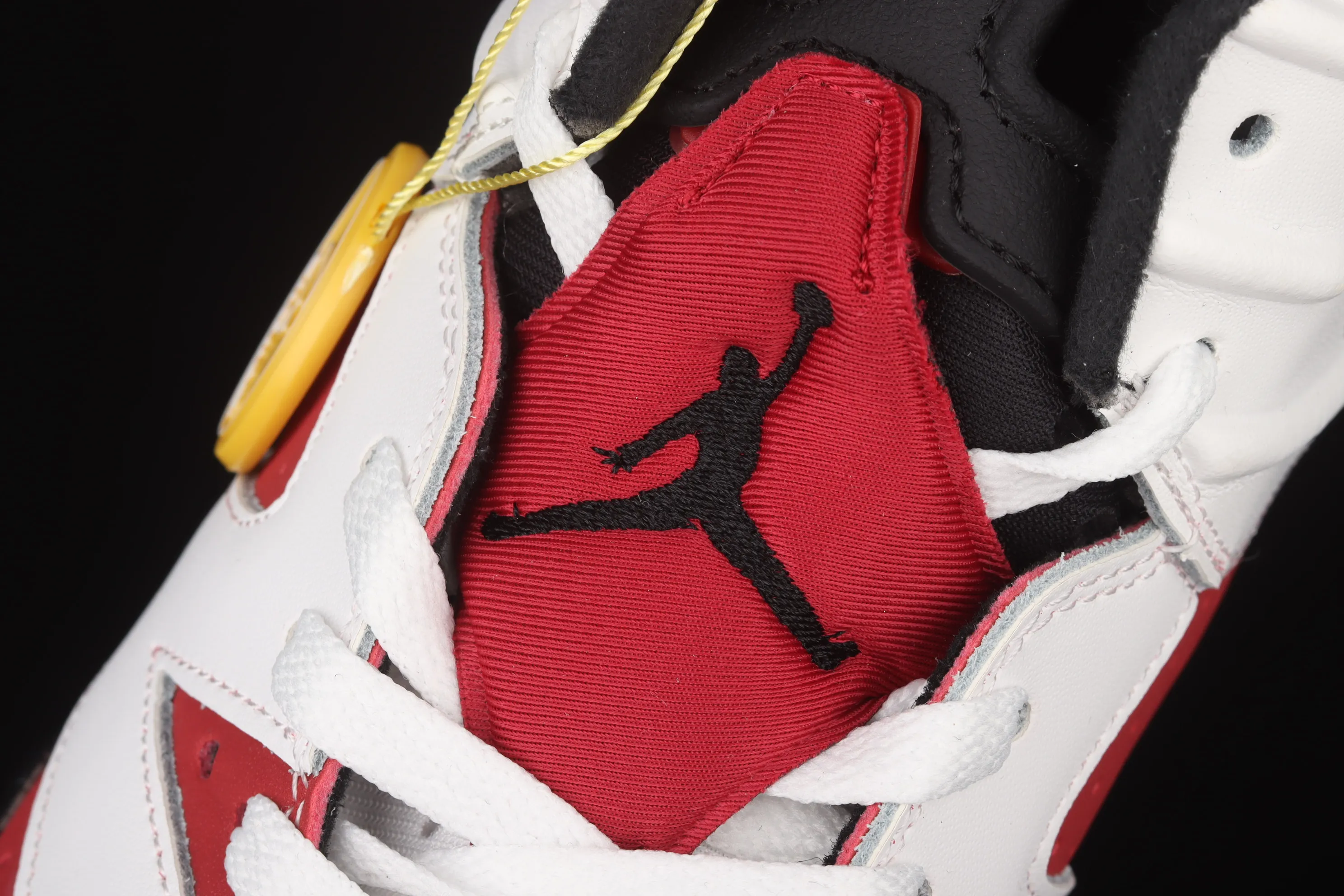 All categories Air Jordan Jordan series basketball shoes Air Jordan 6 G version Air Jordan "Carmine" AJ6 Joe 6 Rouge White and Red 2021 replica high-top basketball shoes CT8529-106
